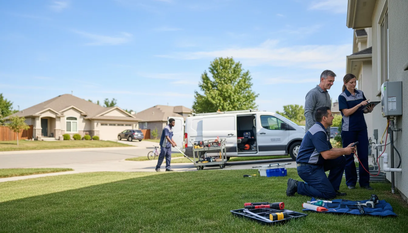 Tankless water heater service in Troy, MO